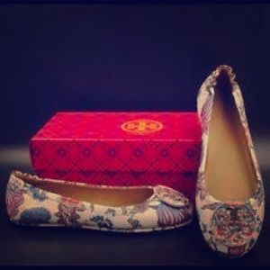 Tory Burch Minnie Travel Ballet Flats NWT